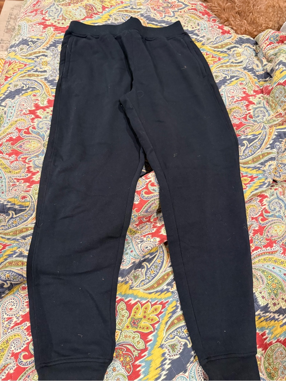 Right of Way Black Joggers